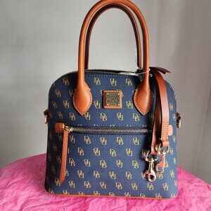 Dooney and Bourke Gretta Domed Satchel w/detachable strap NWT